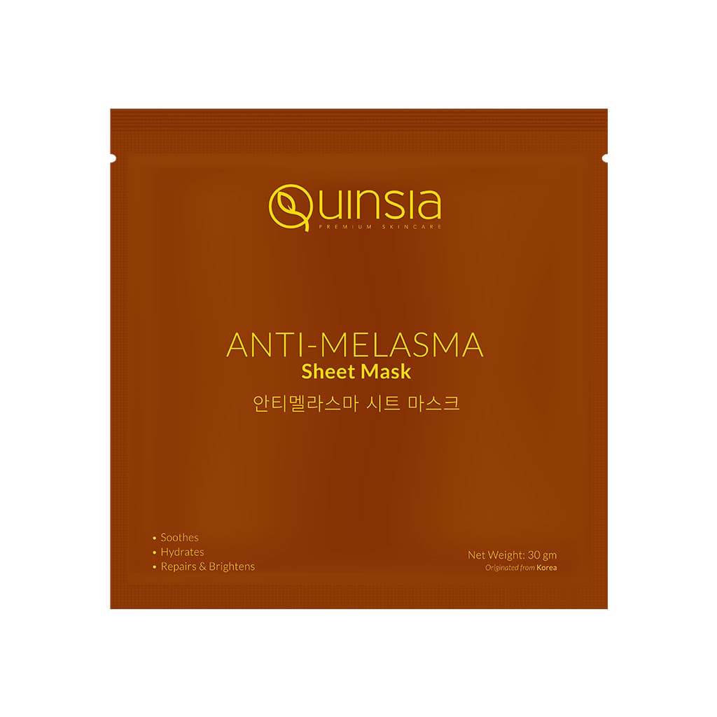 Quinsia Anti-Melasma Sheet Mask 30gm