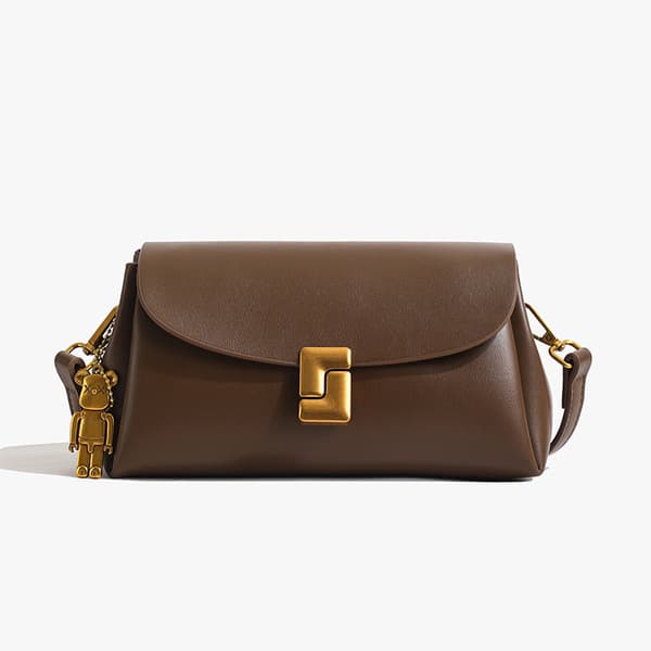 Luna Mini Shoulder Bag - Chocolate thumbnail 3