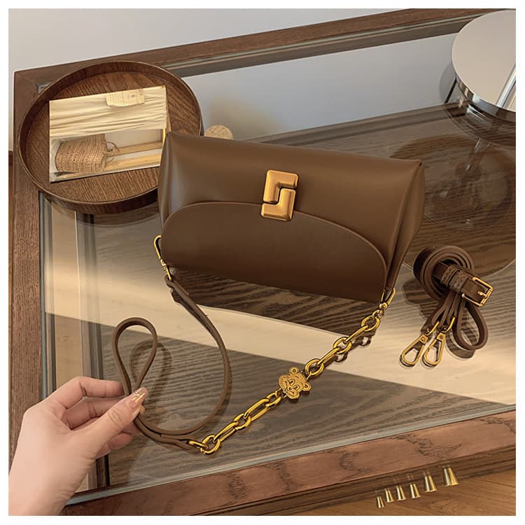 Luna Mini Shoulder Bag - Chocolate thumbnail 2