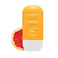 Dot & Key Vitamin C + E Super Bright Sunscreen SPF50+ PA++++ 50g
