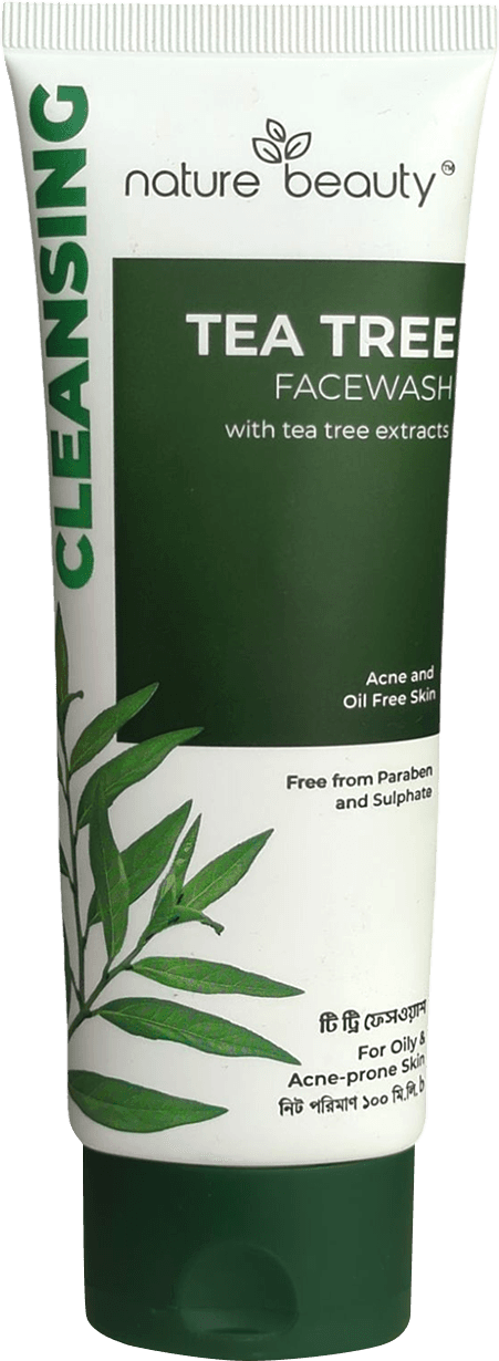 Nature Beauty Tea Tree Facewash 100ml