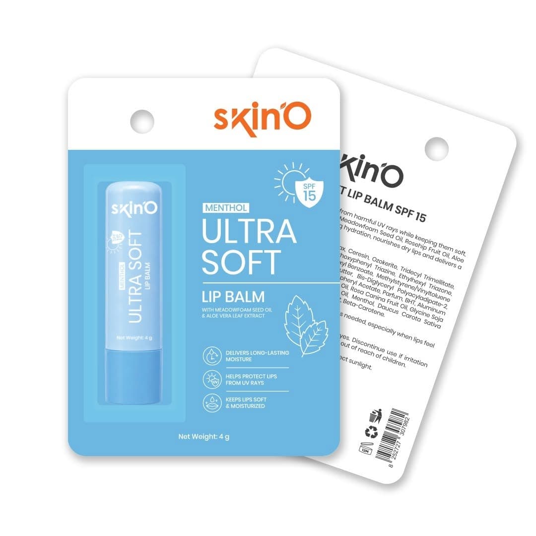 Skin’O Ultra Soft Lip Balm Menthol 4g