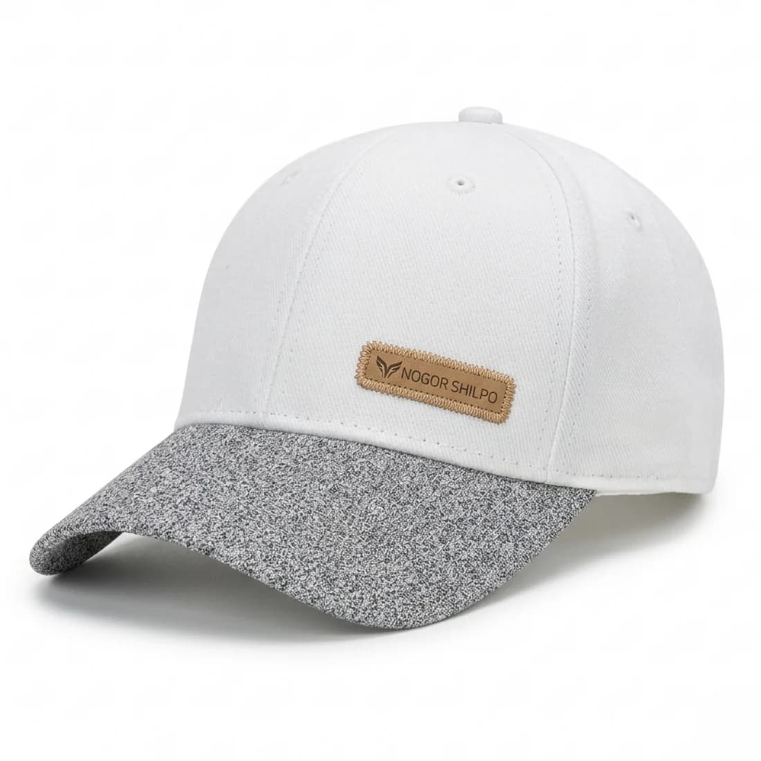 CLASSIC WHITE & ASH GREY ADJUSTABLE CAP