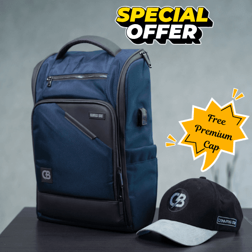 Canvas Water Resistance Bagpack C 45