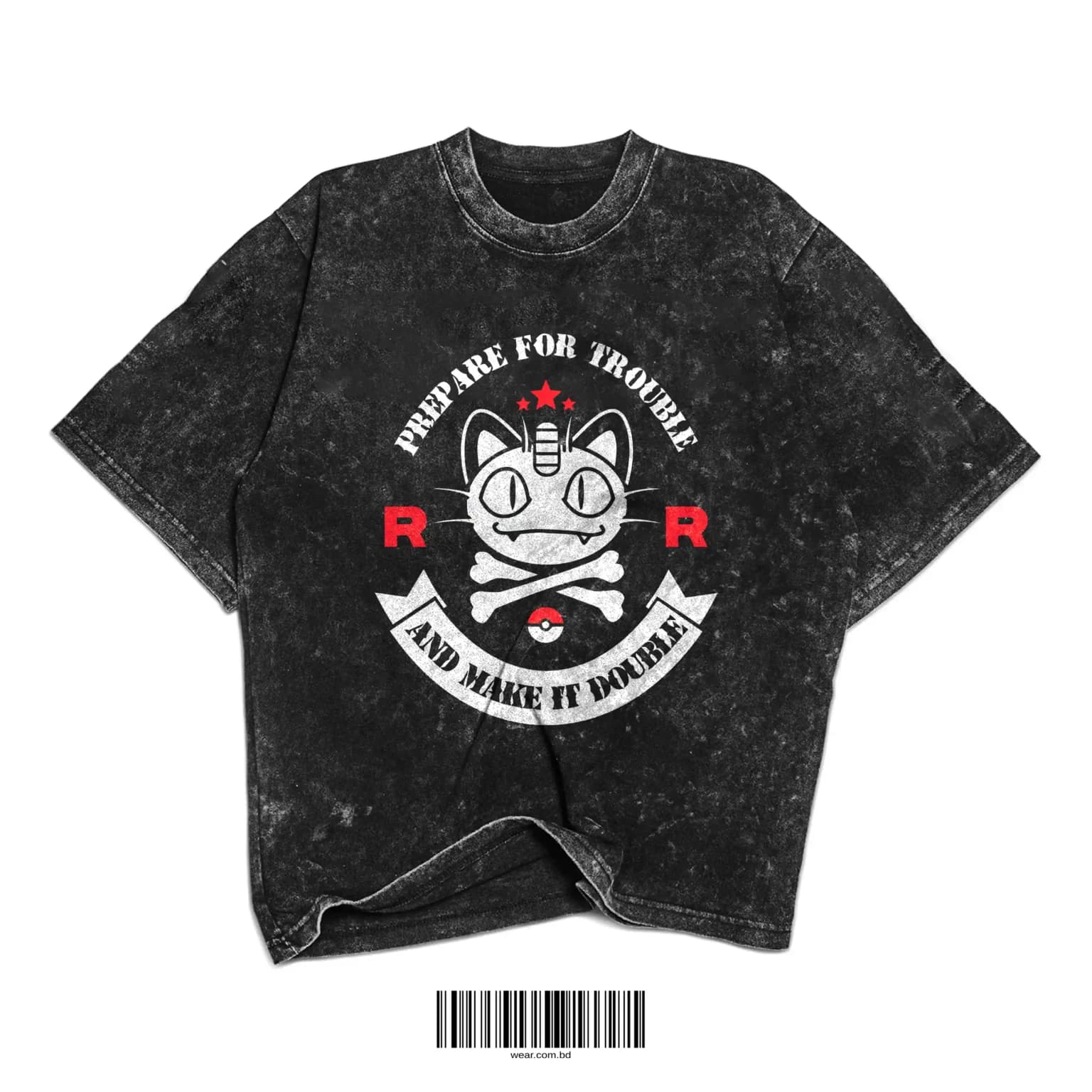 Team Rocket “Prepare for Trouble” Washed T-Shirt