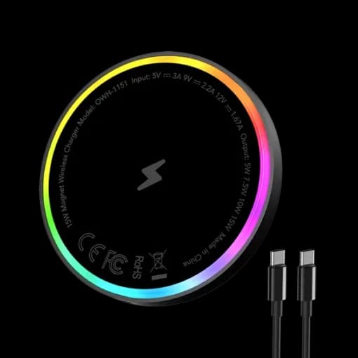 Oraimo PowerDock 15W Magnetic Wireless Charging Pad(Owh-1151)