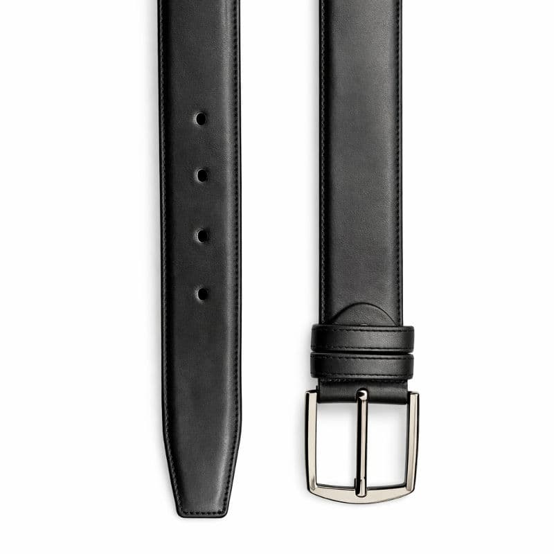 Men’s Classic Black Leather Belt