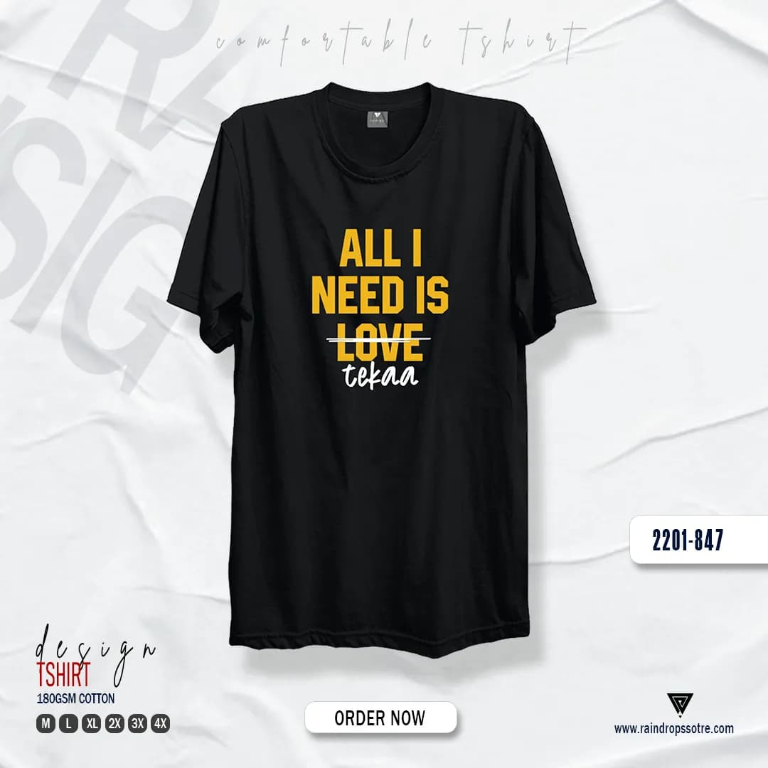 Men’s Graphic T-Shirt All i need is Tekaa