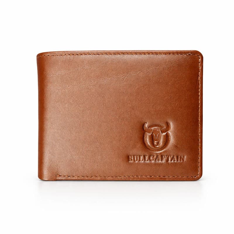 Classic Brown Genuine Leather Men’s Wallet