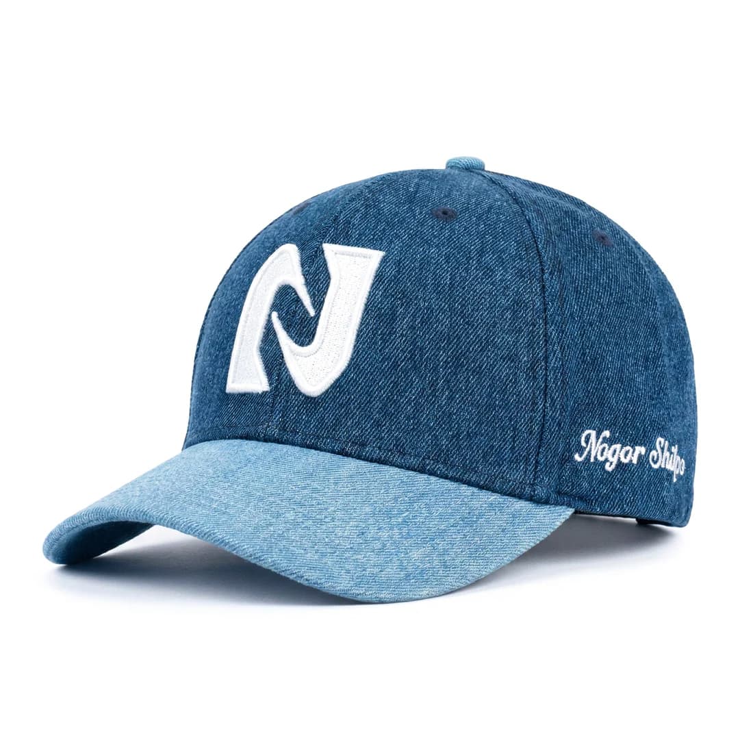 DENIM BASEBALL CAP – EMBROIDERED
